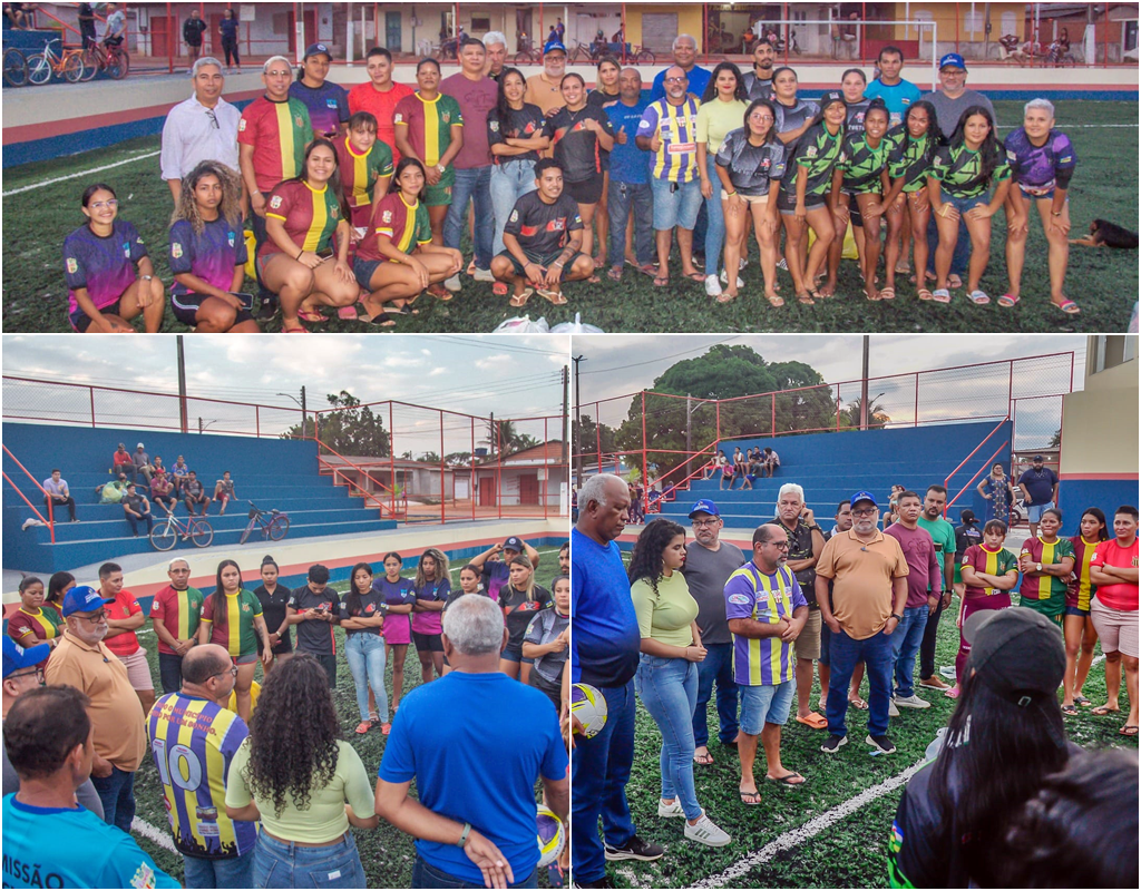 ENTREGA DOS UNIFORMES PARA OS CLUBES DE FUTEBOL FEMININO